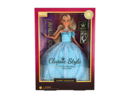 Panenka Anlily ve večerních šatech kloubová 30cm